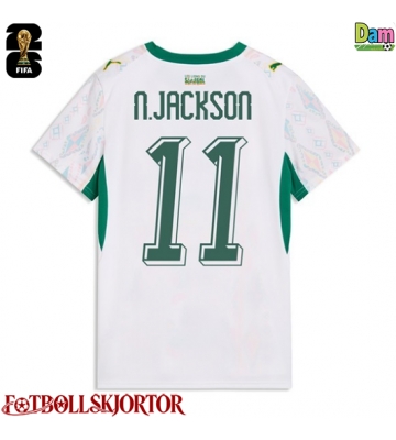 Senegal Nicolas Jackson #11 Hemmatröja Dam VM 2026 Kortärmad